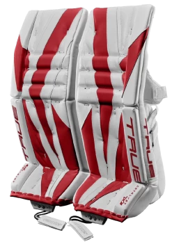 True Hockey True Catalyst 7X3 Senior Goalie Pads -Hockey Shop 2023 Hockey Catalyst GoaliePads 7X3 WhiteRed