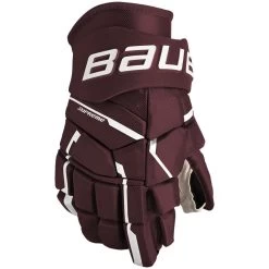 Bauer Supreme M5 Pro Gloves - SENIOR -Hockey Shop Bauer Supreme M5 Pro Gloves Maroon