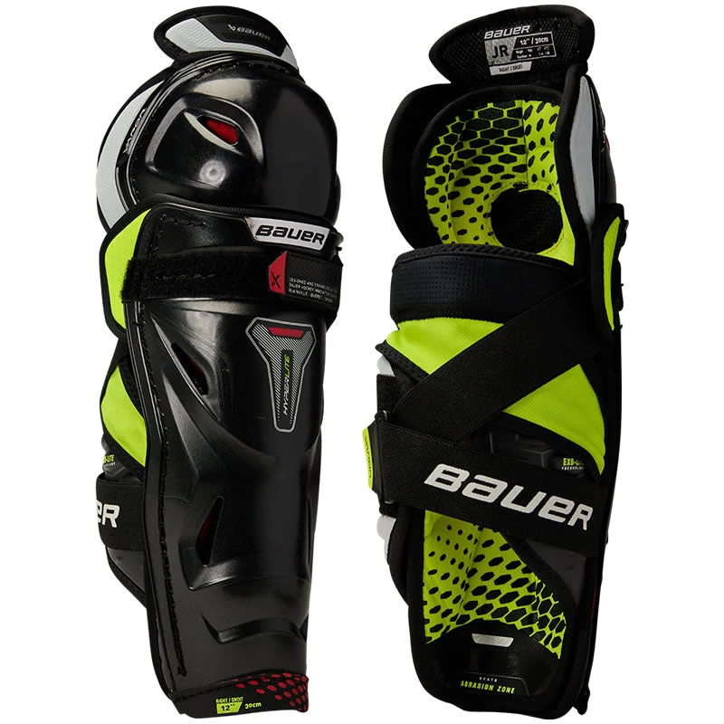 Bauer Vapor HyperLite Shin Guards - JUNIOR 3 Bauer Vapor HyperLite Shin Guards - JUNIOR
