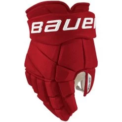 Bauer Vapor Pro Team Gloves - INTERMEDIATE -Hockey Shop Bauer Vapor Pro Team Glove Red