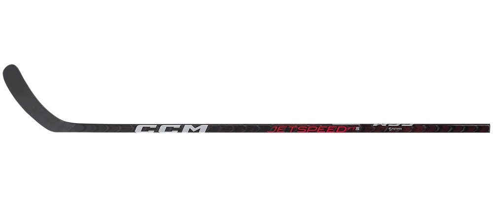 CCM JetSpeed FT5 Grip Hockey Stick - JUNIOR 3 CCM JetSpeed FT5 Grip Hockey Stick - JUNIOR