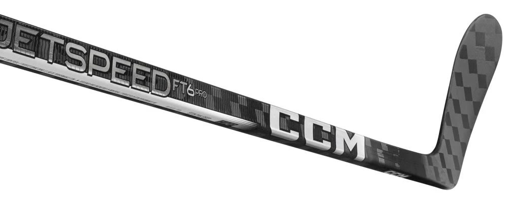 CCM JetSpeed FT6 Pro Chrome Grip Hockey Stick - INTERMEDIATE 4 CCM JetSpeed FT6 Pro Chrome Grip Hockey Stick - INTERMEDIATE - Image 2