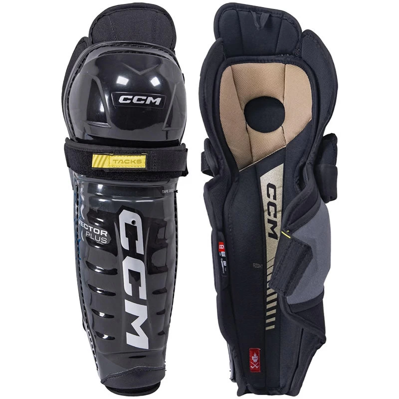 CCM Tacks Vector Plus Shin Guards - JUNIOR 3 CCM Tacks Vector Plus Shin Guards - JUNIOR