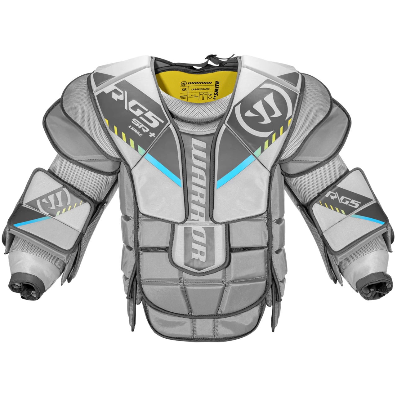 Warrior Ritual G5 SR+ Senior Goalie Chest Protector 3 Warrior Ritual G5 SR+ Senior Goalie Chest Protector