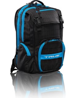 True Hockey True 2021 Elite Backpack (Black/Blue)
