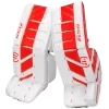 Warrior Ritual GT2 Intermediate Goalie Pads (w/ Knee Pads) -Hockey Shop warrior ritual gt2 intermediate goalie pads white red