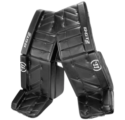Warrior Ritual GT2 Senior Goalie Pads (w/ Knee Pads) 18 Warrior Ritual GT2 Senior Goalie Pads (w/ Knee Pads) -Hockey Shop warrior ritual gt2 senior goalie pads black